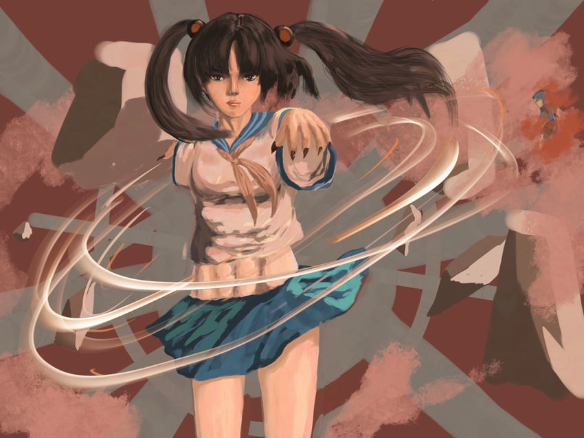 yuriko omega (command & conquer and 2 more) drawn by yemiaoye1997
