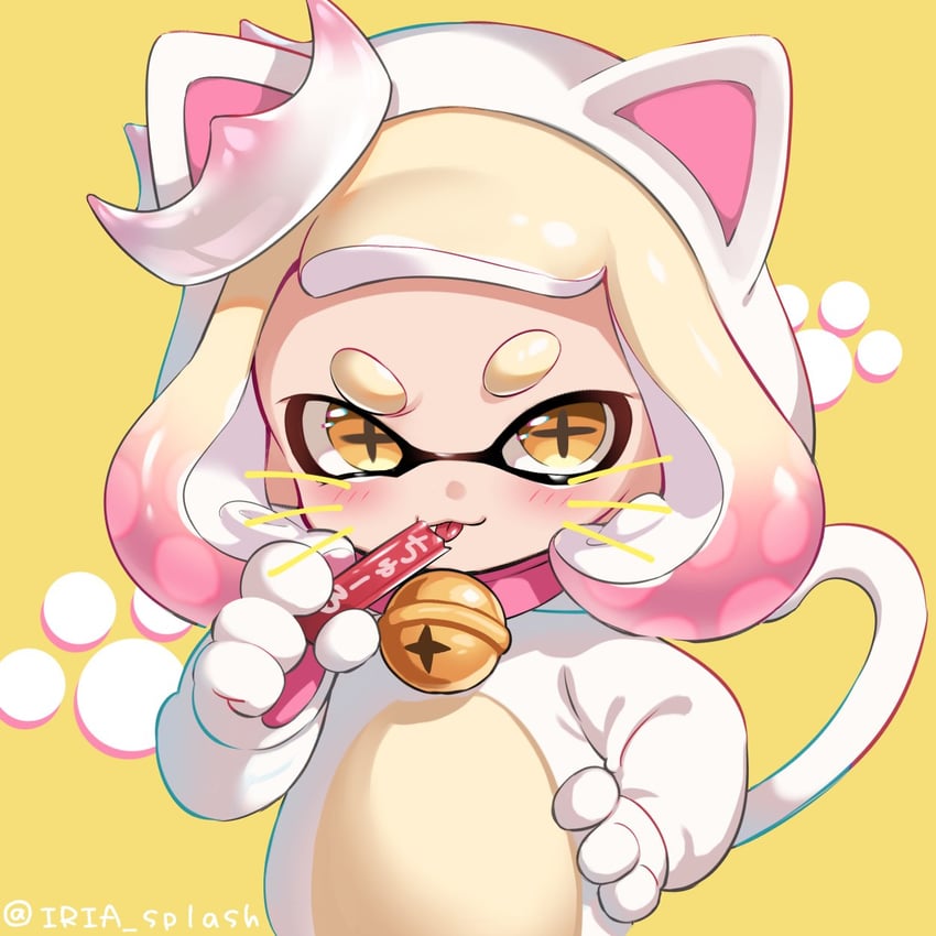 pearl (splatoon and 1 more) drawn by iria_(yumeirokingyo)