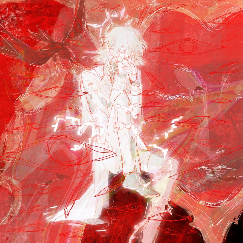 sunday and ena (honkai and 1 more) drawn by ehrx8n