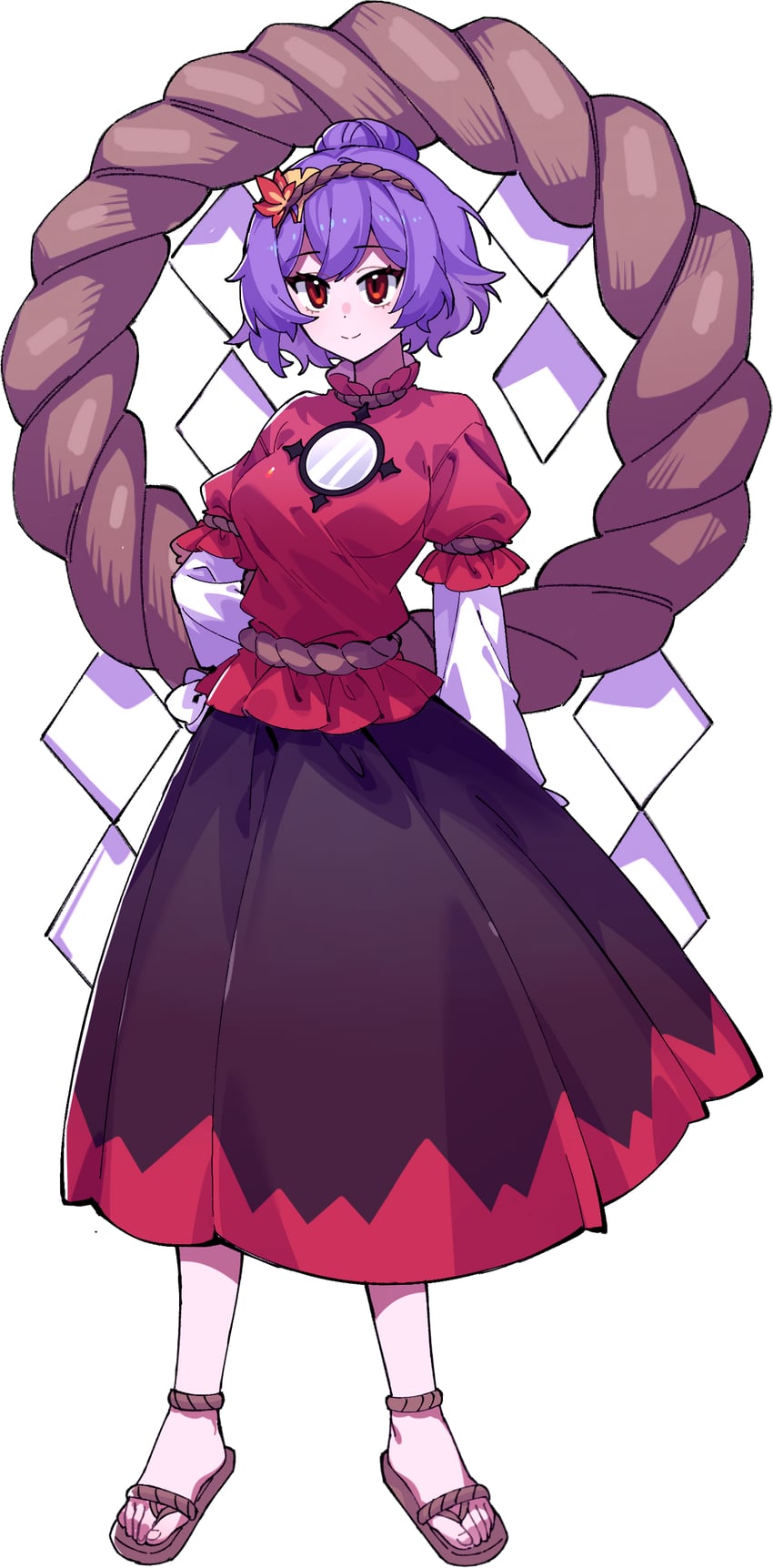 yasaka kanako (touhou) drawn by ssm_(ssm82048039)