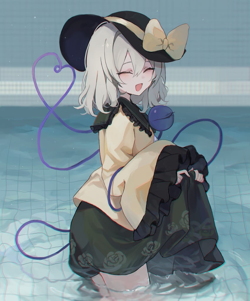 komeiji koishi (touhou and 2 more) drawn by kani_nyan