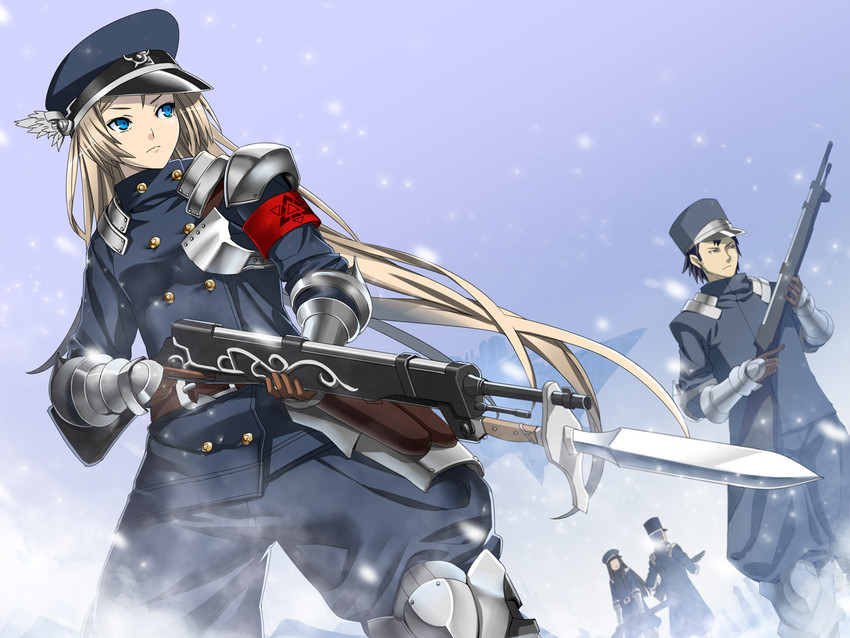pixiv fantasia and 1 more drawn by fujimon