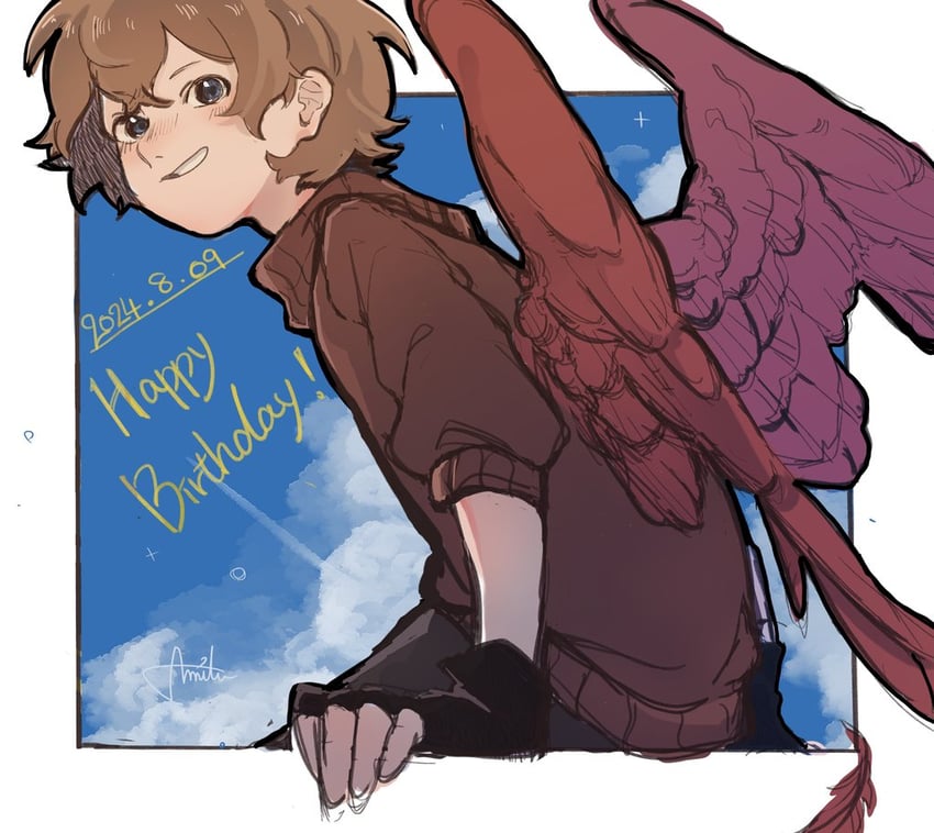 grian (minecraft youtube and 1 more) drawn by anmitsu_(anmitsu40919780)