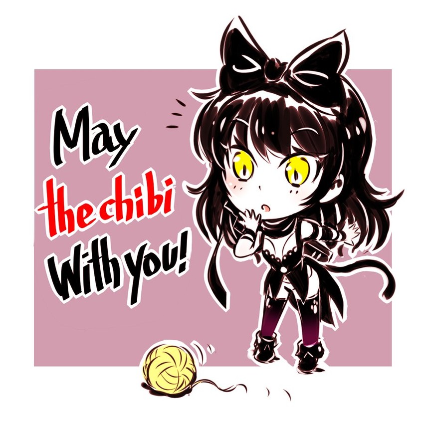 blake belladonna (rwby and 2 more) drawn by iesupa