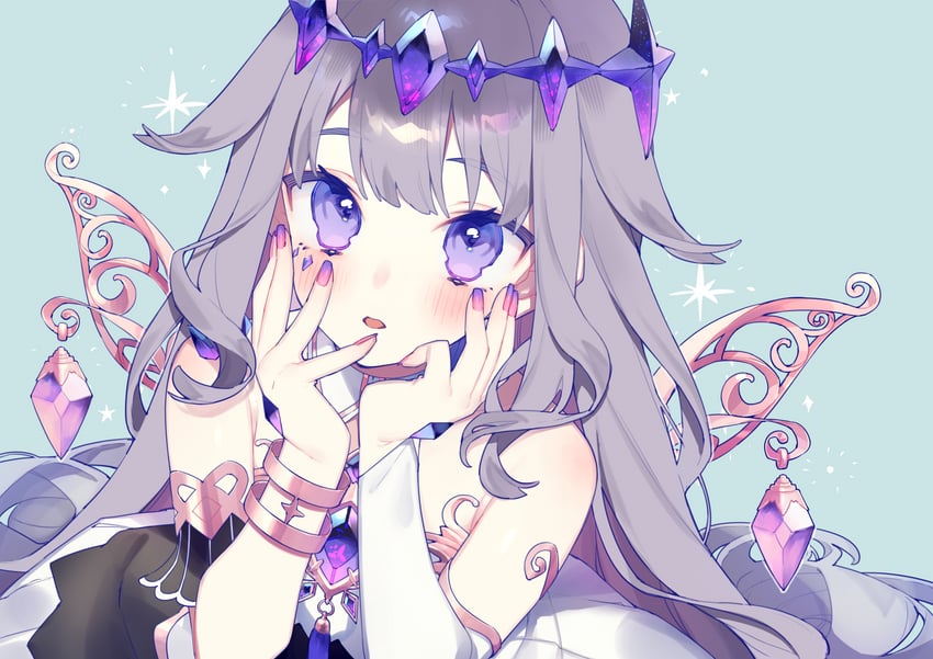 koseki bijou (hololive and 1 more) drawn by chiyomaru_(yumichiyo0606)