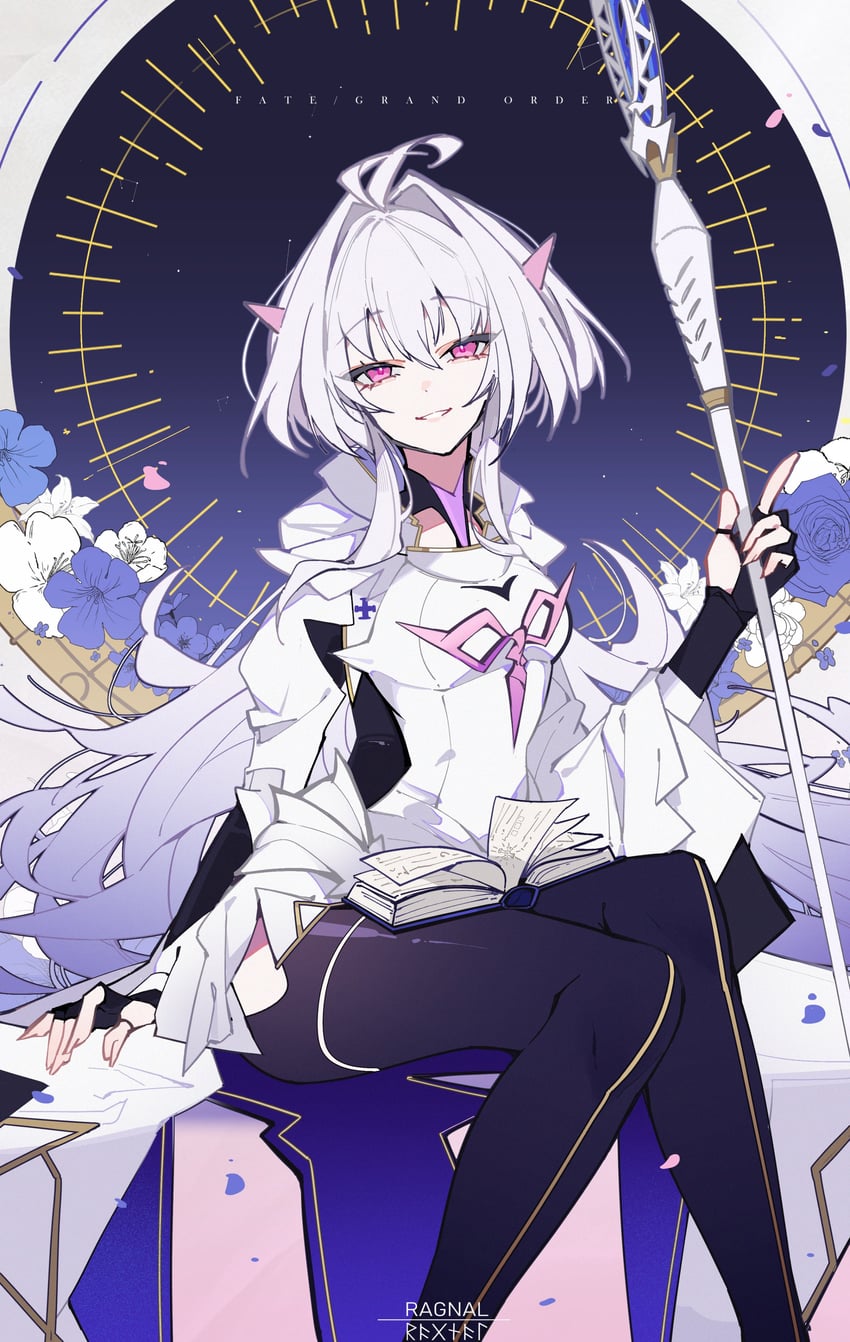 merlin and lady avalon (fate and 1 more) drawn by priest77