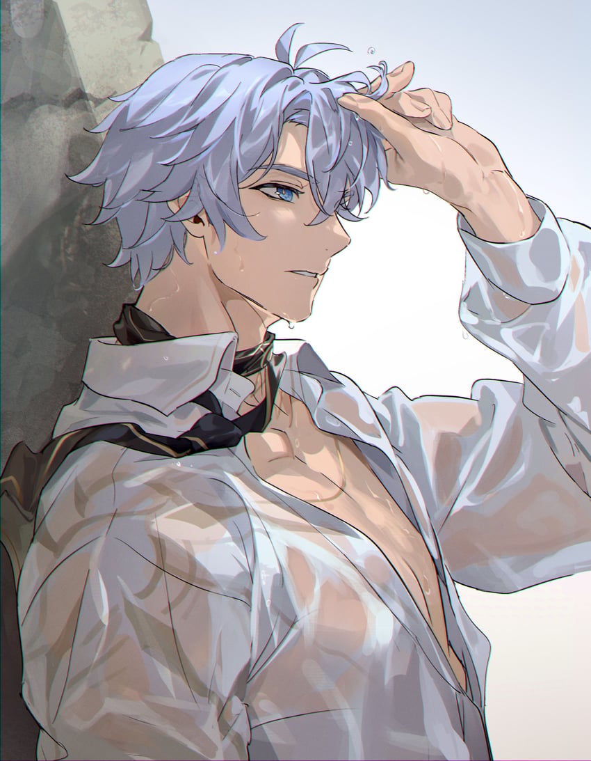 phainon (honkai and 1 more) drawn by donburi_rn