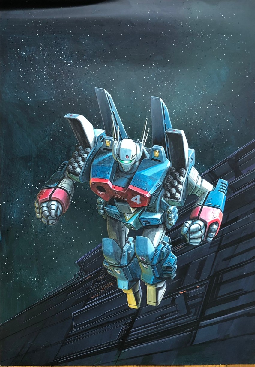vf-1, sdf-1, and vf-1s (macross and 1 more) drawn by ryukow_masseau
