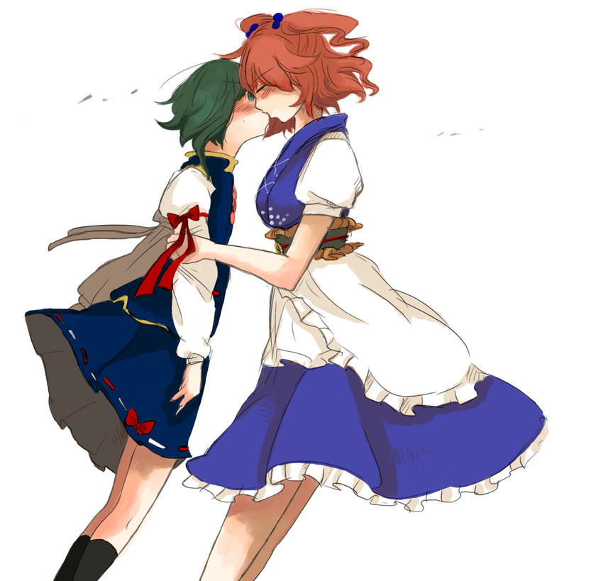 shiki eiki and onozuka komachi (touhou) drawn by ishidamagu