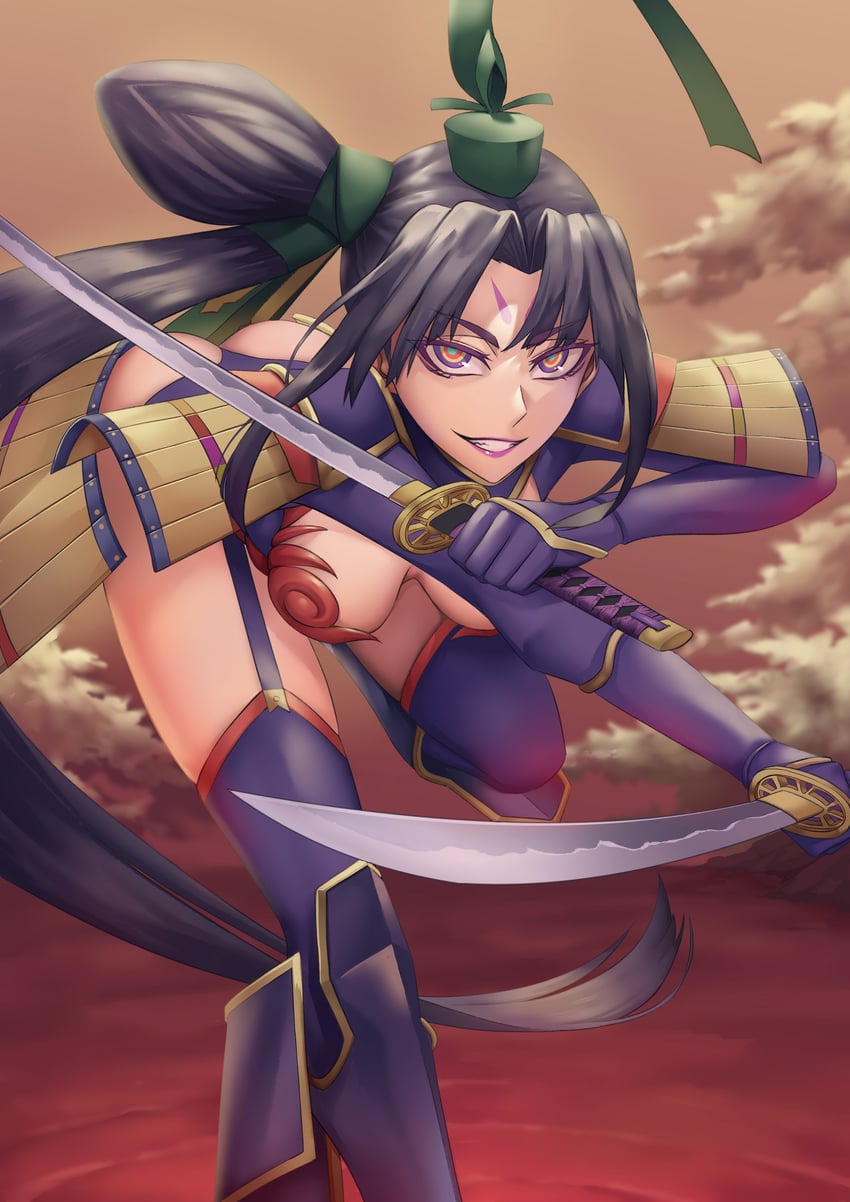ushiwakamaru and taira no kagekiyo (fate and 1 more) drawn by sakuya_(liao_kj)