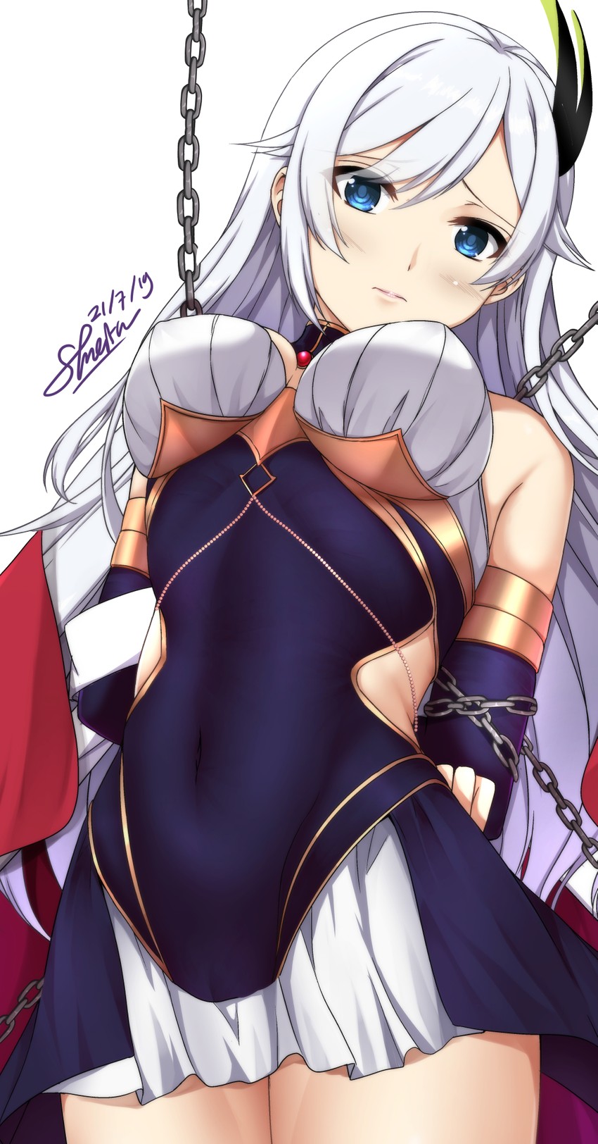 cecilia schariac and michelangelo (honkai and 1 more) drawn by sheita