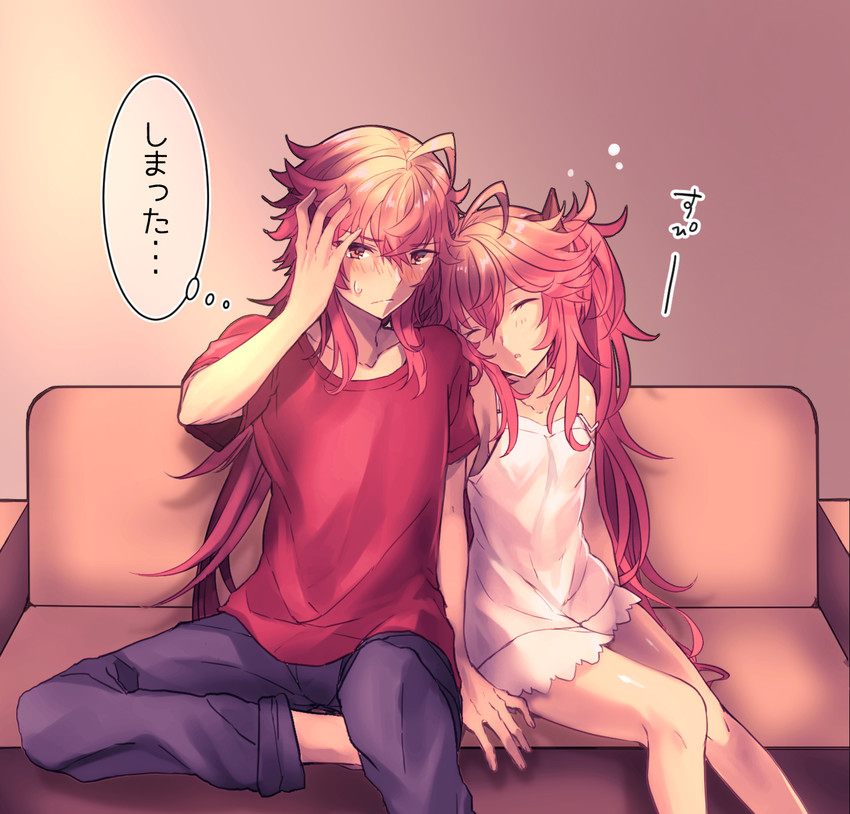 rama and sita (fate and 1 more) drawn by satoimo_(3311_mi)