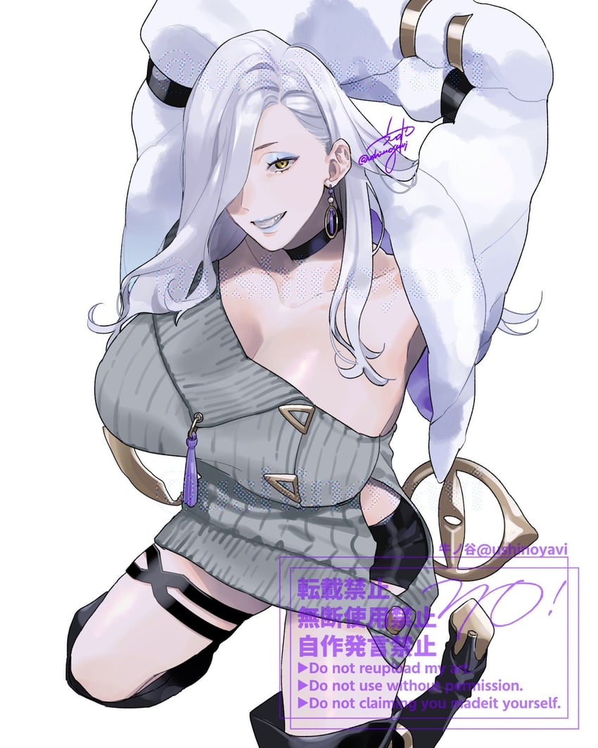 mrs. snake (fate and 1 more) drawn by ushinoyavi