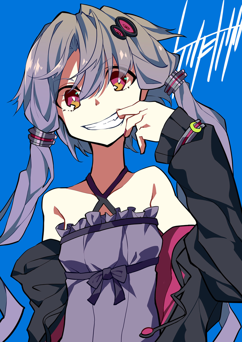 yuzuki yukari (vocaloid and 1 more) drawn by toake_mikage
