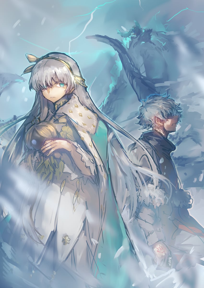 anastasia, viy, kadoc zemlupus, and ivan the terrible (fate and 1 more) drawn by melon22