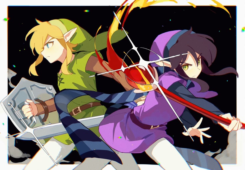 link and ravio (the legend of zelda and 1 more) drawn by mmmaki_0
