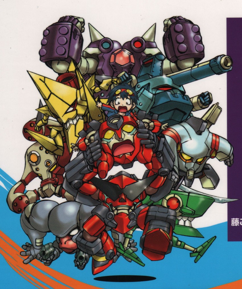 simon, lagann, king kittan, gurren, dayakkaiser, and 5 more (tengen toppa gurren lagann)