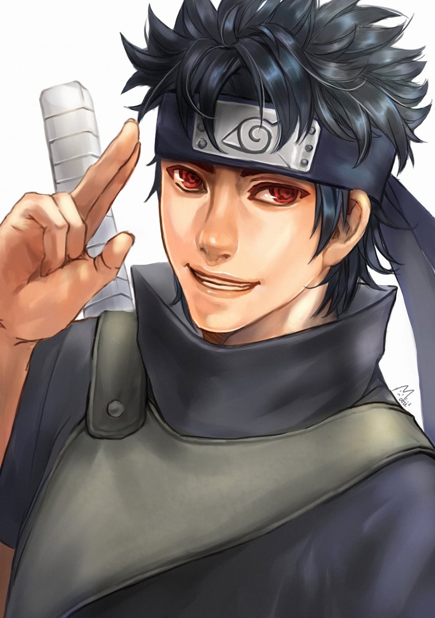 uchiha shisui (naruto and 1 more) drawn by marimari_(mari_oekaki)
