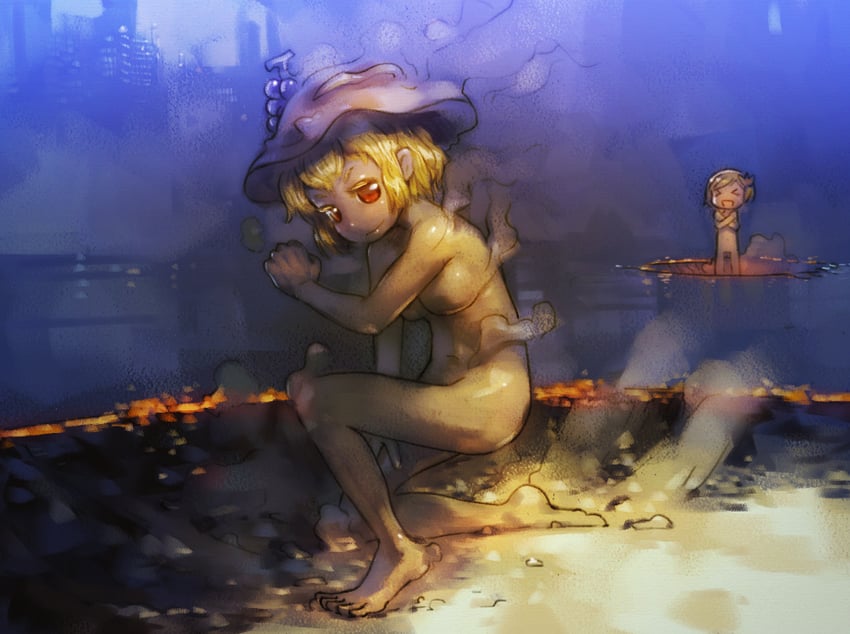 aki minoriko and aki shizuha (touhou and 1 more) drawn by yst