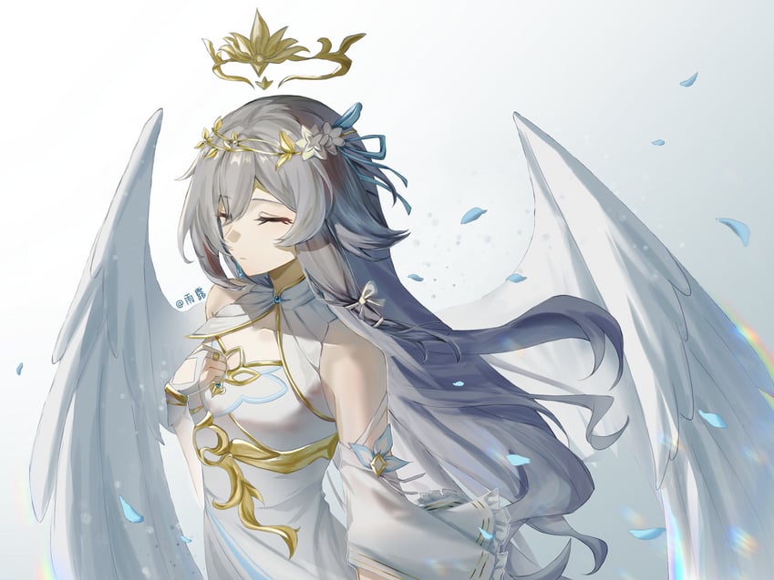 fu hua (honkai and 1 more) drawn by yulu542394