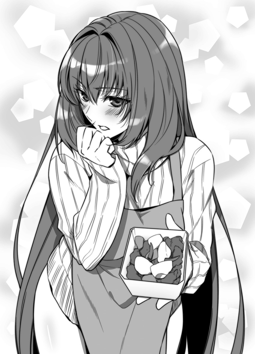 scathach (fate and 1 more) drawn by nina_(pastime)