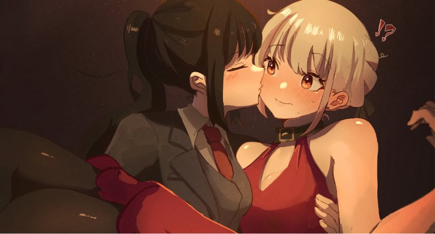 nishikigi chisato and inoue takina (lycoris recoil) drawn by tsuki_(syee8825)