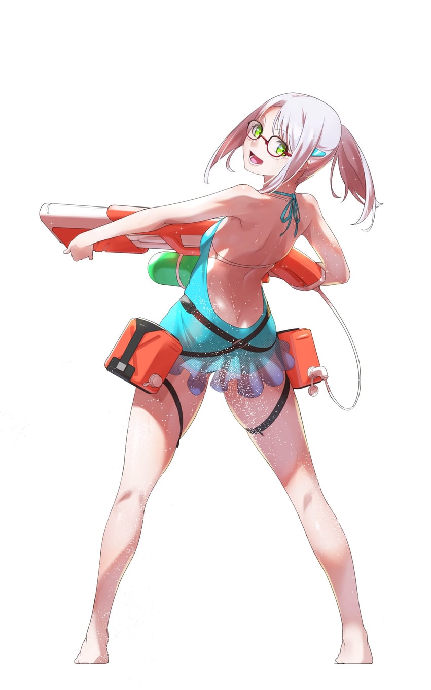 neon (goddess of victory: nikke) drawn by fune_(fune83ojj)