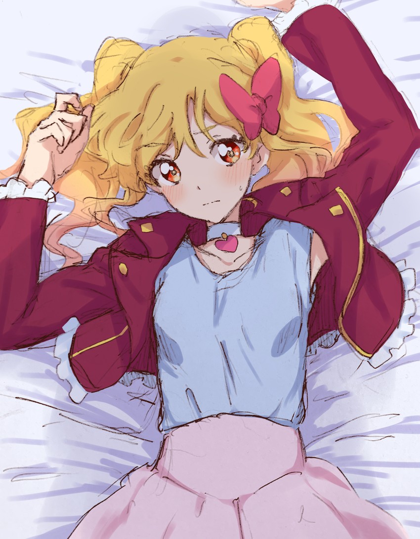 nijino yume (aikatsu! and 1 more) drawn by kumahubuki