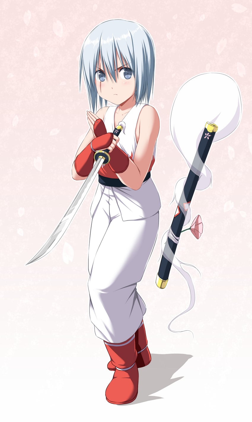 konpaku youki and andy bogard (touhou and 2 more) drawn by nori_tamago