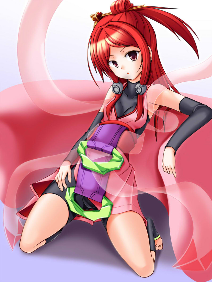 tsubaki yayoi, izayoi, and amane nishiki (blazblue and 1 more) drawn by slavedoll