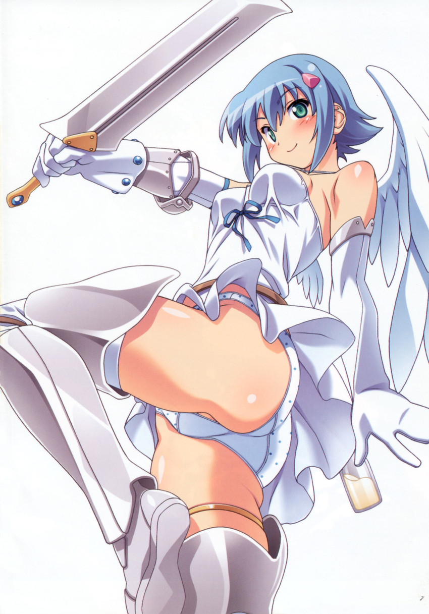 nanael and angel of light nanael (queen's blade) drawn by kuuchuu_yousai