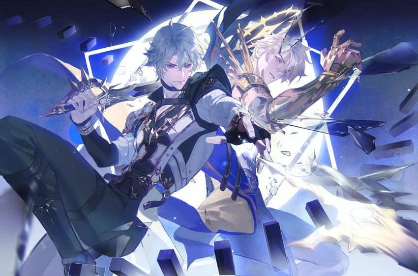 phainon (honkai and 1 more) drawn by bantian_daxi