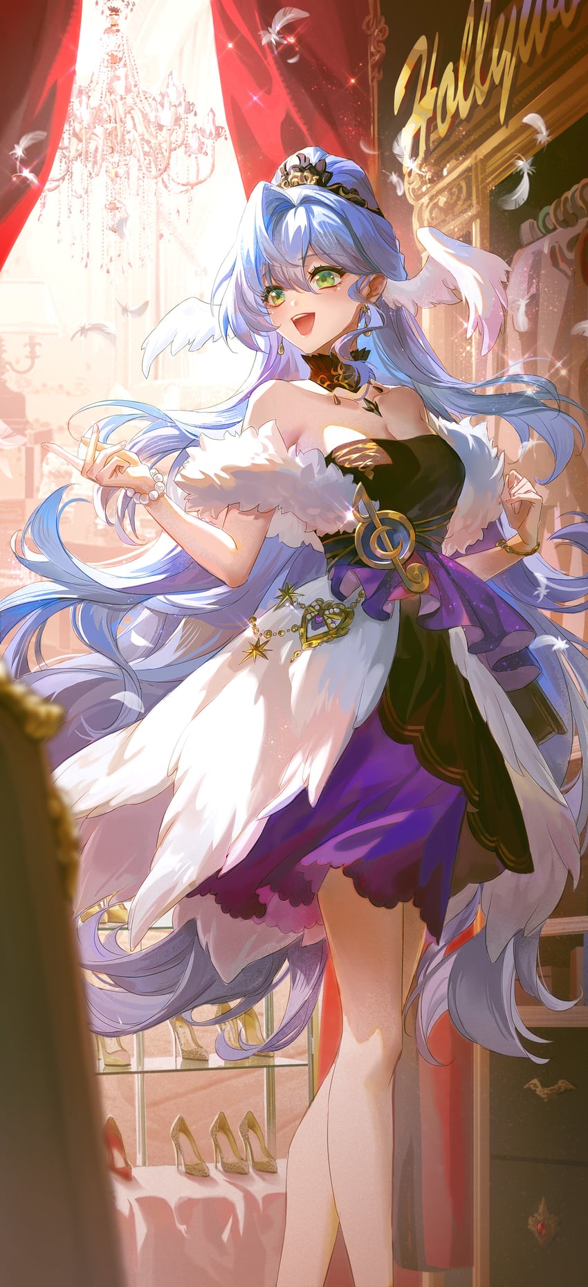 robin (honkai and 1 more) drawn by althea_(sakiya0000)