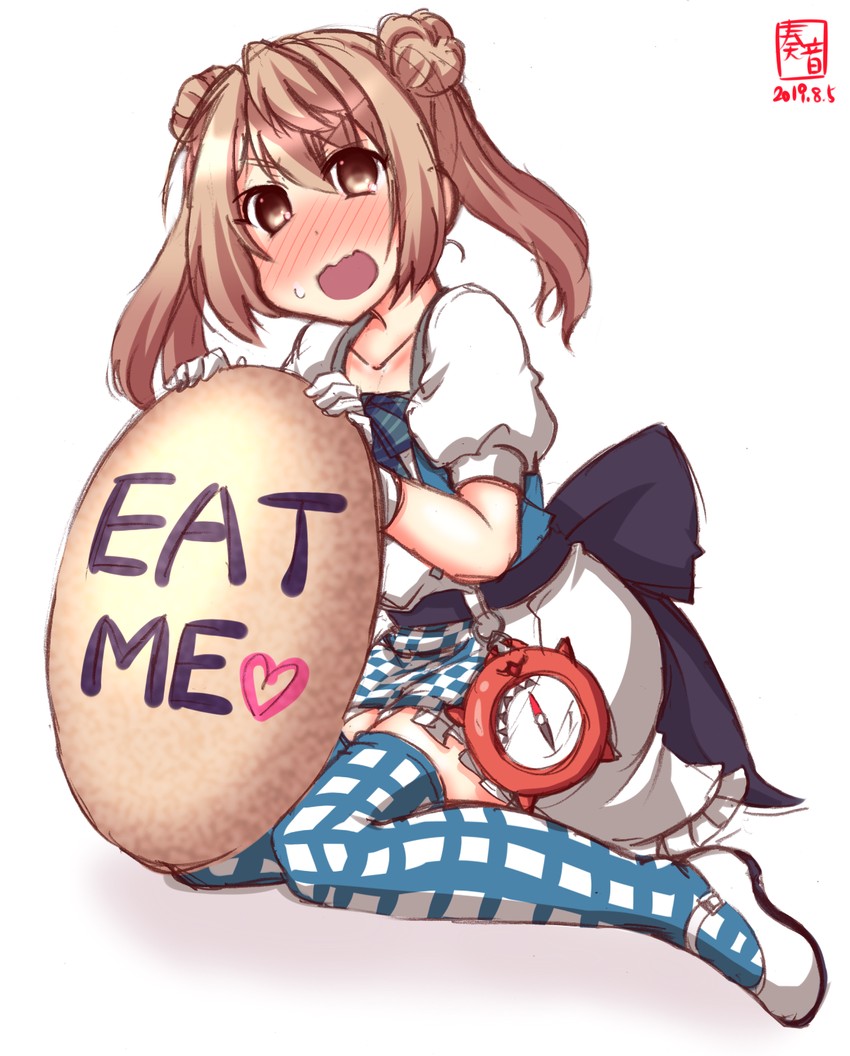 alice, enemy lifebuoy, and michishio (kantai collection and 1 more) drawn by kanon_(kurogane_knights)