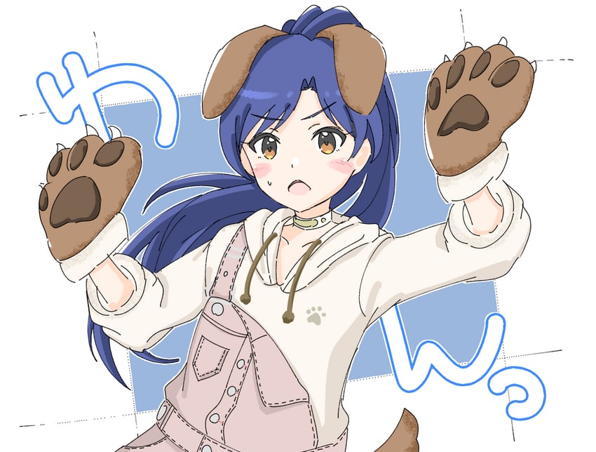 kisaragi chihaya (idolmaster and 2 more) drawn by delight765