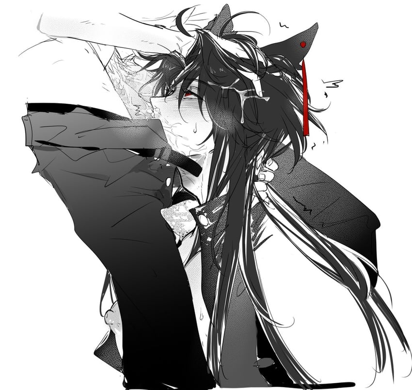 dan heng and blade (honkai and 1 more) drawn by sgjshtxk_i_ll