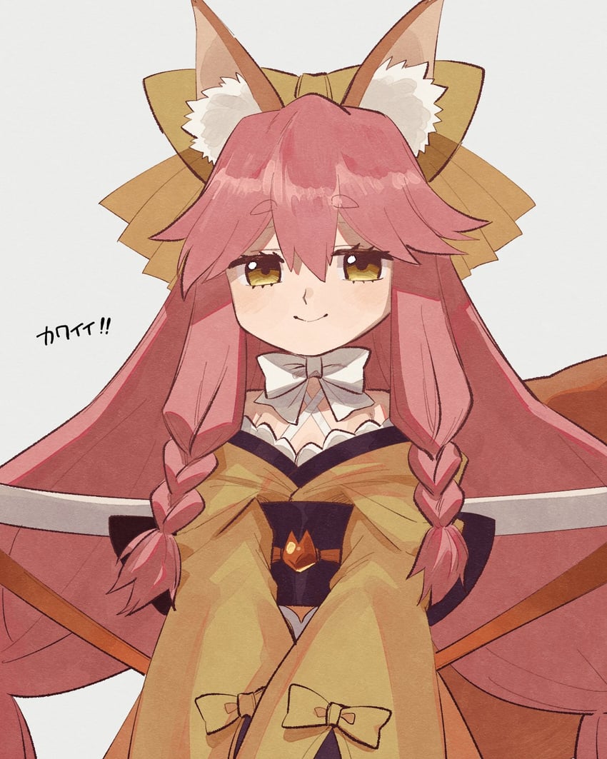 tamamo and tamamo aria (fate and 1 more) drawn by lv1na_ura