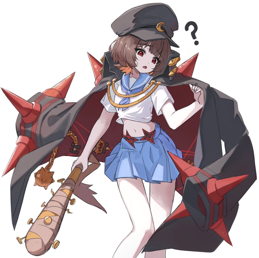 mankanshoku mako and estelle (kill la kill and 2 more) drawn by nokde