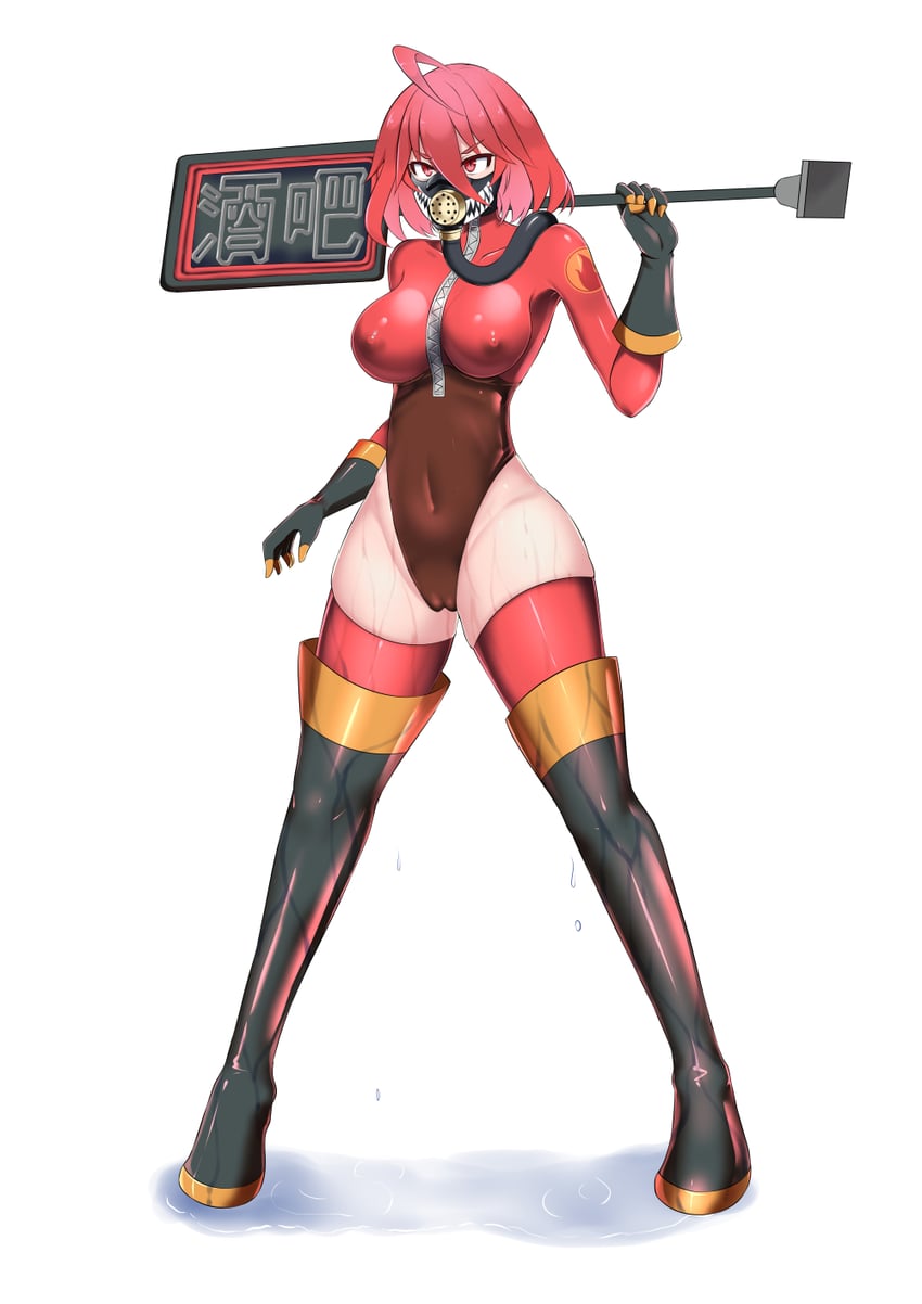 pyro and red pyro (team fortress 2) drawn by catstudioinc_(punepuni)