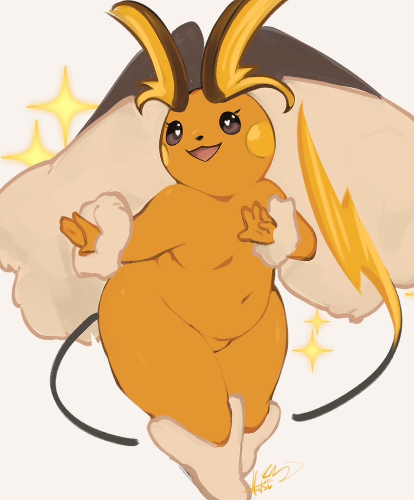 lopunny and raichu (pokemon and 1 more) drawn by hatsu_(hatsumiilkshake)