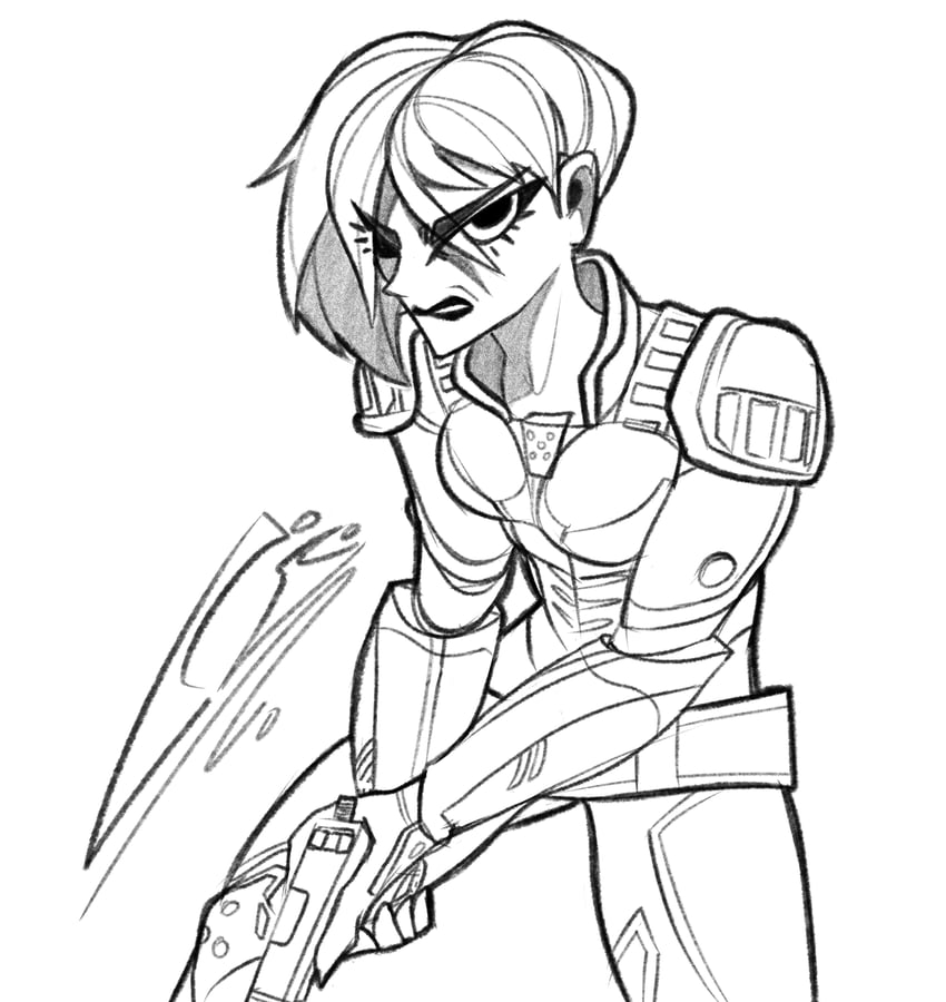 tamora jean calhoun (wreck-it ralph) drawn by donii13865126