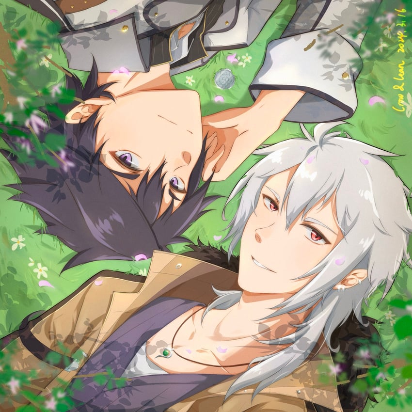 rean schwarzer and crow armbrust (eiyuu densetsu and 2 more) drawn by lisiyu9605