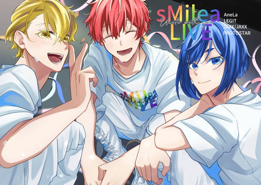 naoe banri, isuzugawa chihiro, and kiyose akira (uniteup!) drawn by konatsu_(04_konatsu)