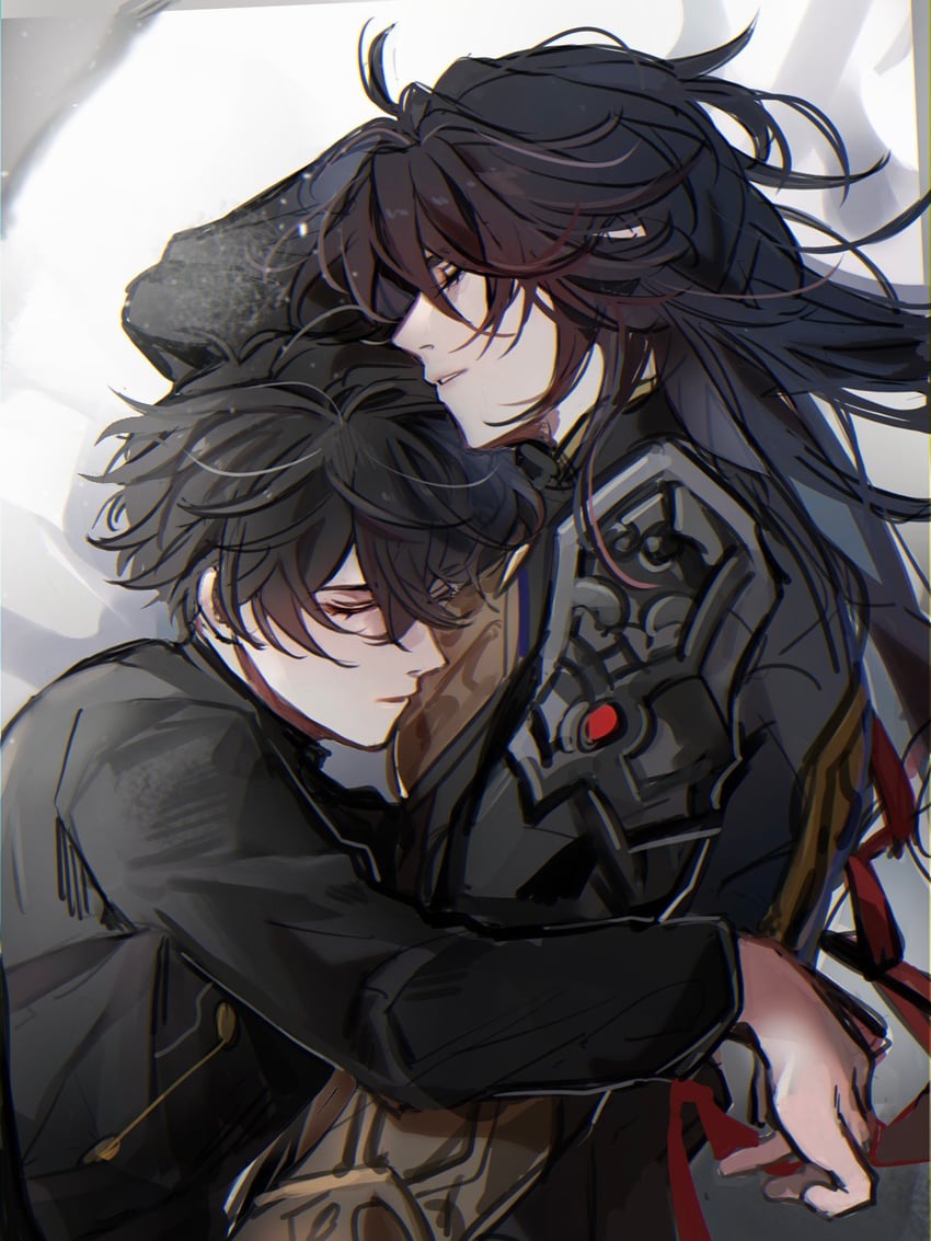 dan heng and blade (honkai and 1 more) drawn by oryunbunkosu