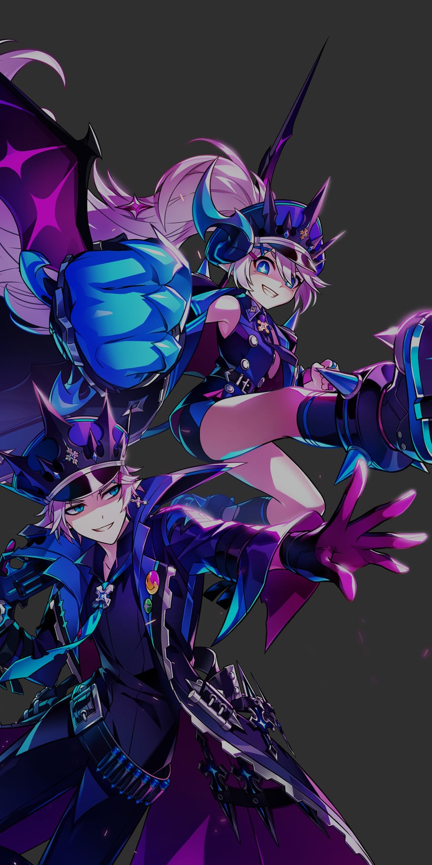 luciela r. sourcream and ciel (elsword) drawn by hwansang