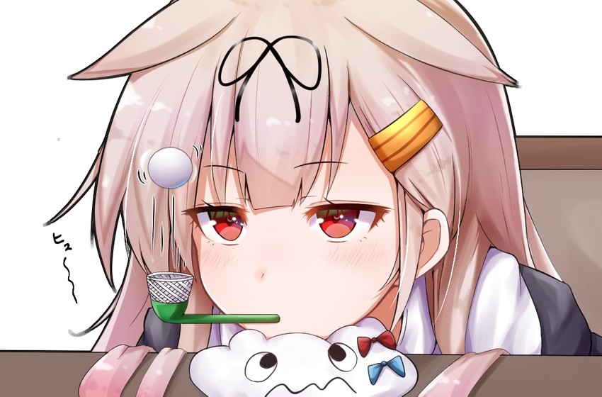 yuudachi, yuudachi kai ni, and miss cloud (kantai collection) drawn by baileys_(tranquillity650)