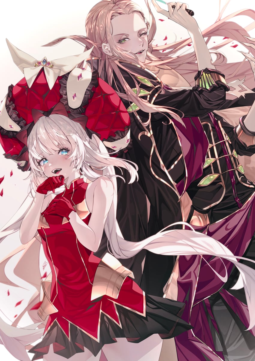 marie antoinette and wolfgang amadeus mozart (fate and 1 more) drawn by cuso4_suiwabutu