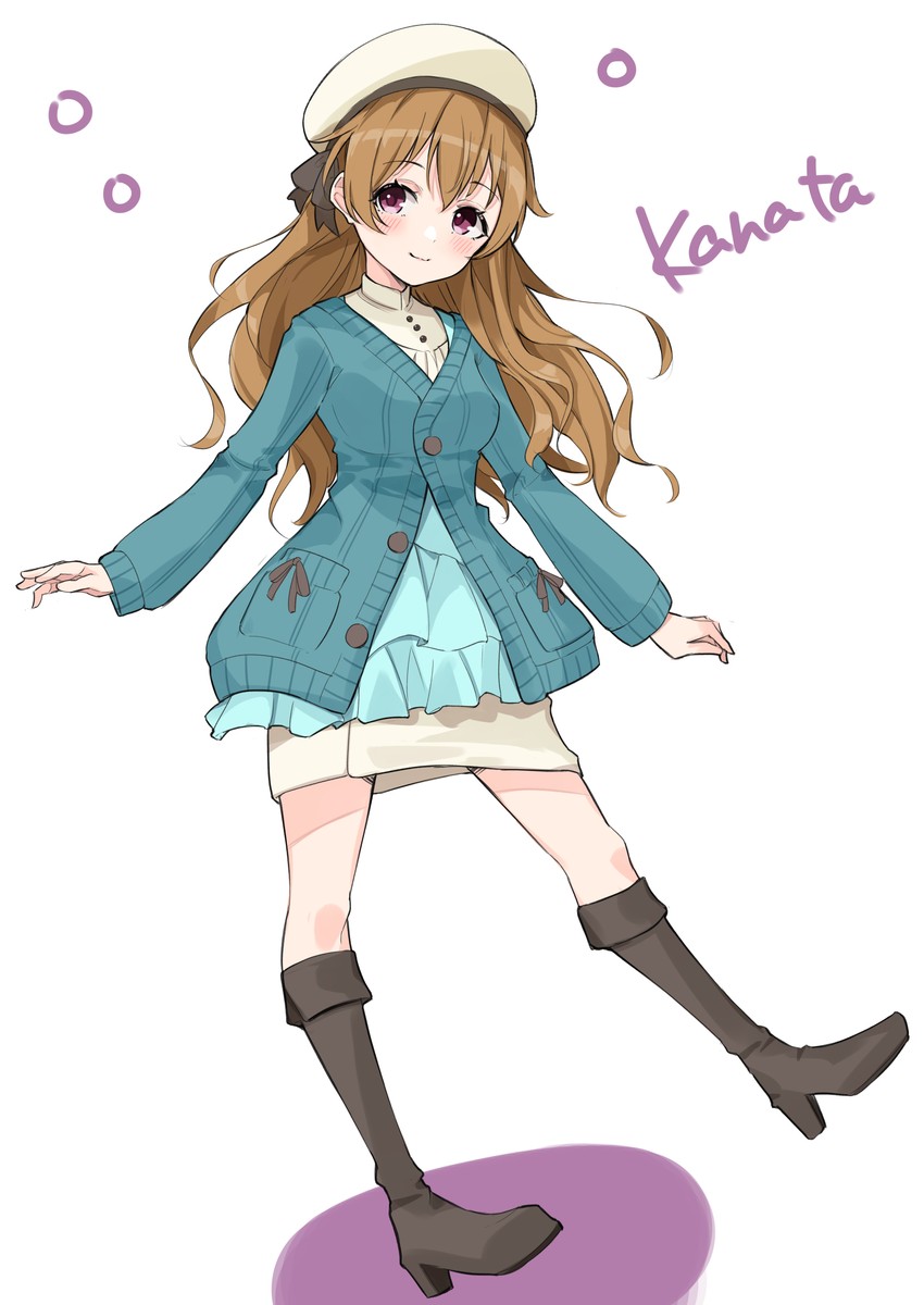 konoe kanata (love live! and 1 more) drawn by anbasa_(amaneyuz13)