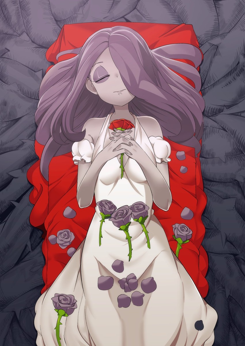 sucy manbavaran and sleeping beauty (little witch academia and 1 more) drawn by popopo
