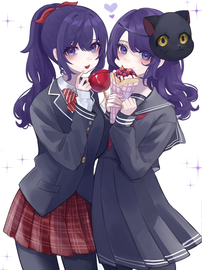 asahina mafuyu and asahina mafuyu's mother (project sekai) drawn by jishou_210